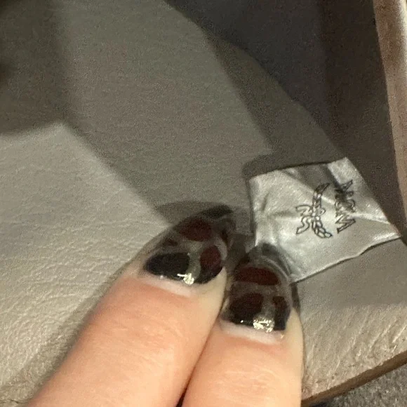 MCM Grey Bifold wallet with coin purse VISETOS ORIGINAL FLAP WALLET EUC - Picture 12 of 13